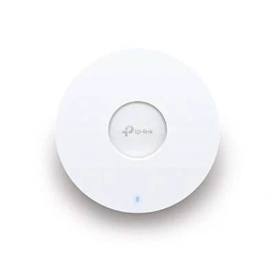 Imagen de TP Link AX1800 Wi Fi 6 Dual Band Gigabit Punto de acceso montaje en techo, Omada Mesh, alimentación a través Ethernet (802.3at) o CC, fácil montar pared software controlador