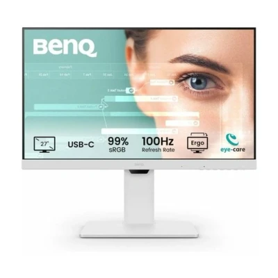 Imagen de BenQ GW2486TC Monitor Oficina en casa de 24&quot; IPS 1080p, FHD, USB C (65W), 100Hz, Eye Care, ergonómico, hub USB, Alta tasa refresco, 99% sRGB, HDMI, Display Port, Certificación TÜV