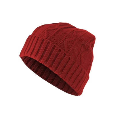 Imagen de MD Accessories Cable FLAP Gorro, Talla: One Size, Red