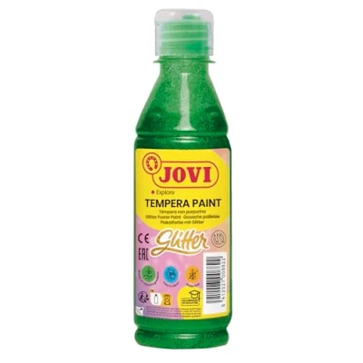 Imagen de Jovi Tempera Glitter, Color Verde, 1 ml (1er Pack) (51717)