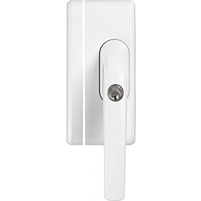 Imagen de Abus 37158 FO400N W AL0145 Tirador adicional para ventana con cerrojo, color blanco