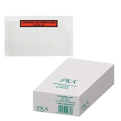 Imagen de Dohe Packing List 240x140 mm (1000 uds.), Sobres Portadocumentos Autoadhesivos, Material de Oficina