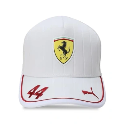 Imagen de PUMA Scuderia Ferrari F1 Gorra Lewis Hamilton 2025 Blanco Talla Única
