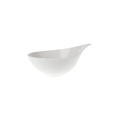 Imagen de Villeroy &amp; Boch Flow Taza para postres, Porcelana Premium, Blanco