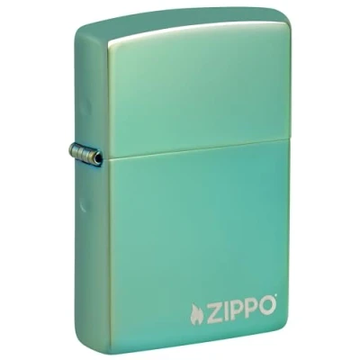Imagen de Zippo Chameleon Logo Mechero, Metal, Marrón, 3.5x1x5.5 cm