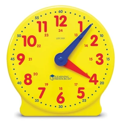 Imagen de Learning Resources Concepto Reloj de 24 Horas para los Alumnos Big Time, Multicolor, Talla única (LSP3101 UK)