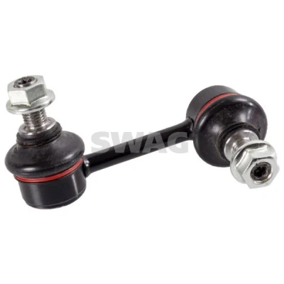 Imagen de SWAG 80 93 0398 Bieleta de suspensión Eje trasero izquierda M10 x 1,25 con tuerca autofijadora MITSUBISHI: Outlander 2 SUV, Lancer 8 Limousine