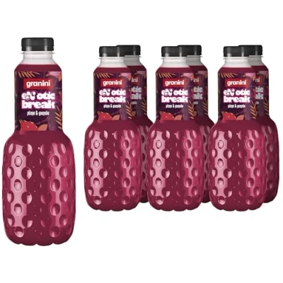 Imagen de Granini Exotic Break Bebida de Pitaya y Guayaba con Zumo Remolacha Pack 6 x 1L