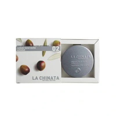 Imagen de Cuidado facial noche antiedad con aceite de oliva virgen extra La Chinata Tratamiento regenerador e hidratante Reduce arrugas y líneas expresión 75ml