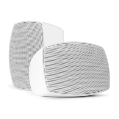 Imagen de Power Dynamics PD BHW30WH altavoces de pared 3&quot;, línea 8 ohmios, para interior/exterior resistentes a la intemperie en blanco, altavoz 100 V instalación