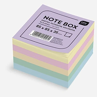 Imagen de Interdruk Bloque de Notas Multicolor 85 x 35 mm, Colores, (350 Hojas) KOSPAPFK