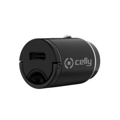 Imagen de Celly CCMINILIGHT Cargador de coche para móvil 1,2m USB type C, Lightning