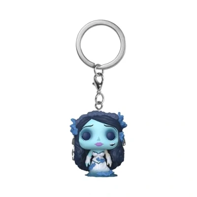 Imagen de Funko Pop! Keychain: The Corpse Bride Emily la Novia Cadáver Minifigura de Vinilo Coleccionable Llavero Original Relleno Calcetines Idea Regalo Mercancia Oficial