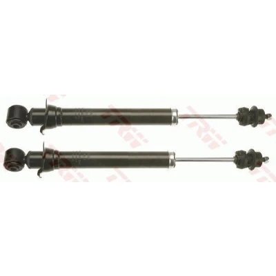 Imagen de TRW TWIN JGS1008T Amortiguador Eje trasero Presión de gas 45 12 Bitubular con asiento muelle Espiga arriba, Anillo inferior
