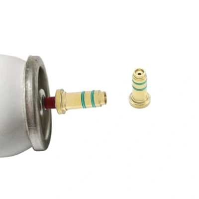Imagen de Navrange adaptador de recarga gas para encendedor latón, repuesto butano, Dunhill&#039;s Dress &amp; Rollagas, piezas reparación bricolaje (paquete 2)