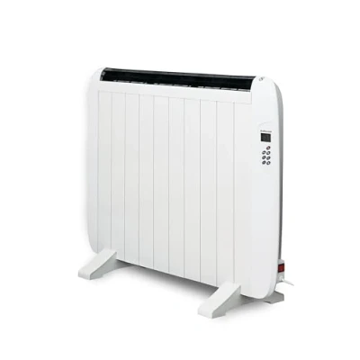 Imagen de SOLTHERMIC EMISOR TERMICO 1500W SOL1500ET Color Blanco/Bajo consumo/Termostato regulable/Mando a distancia/Pantalla LCD/sup max 18m/10 elementos calefactores/Modo confort Si/Mod eco Si
