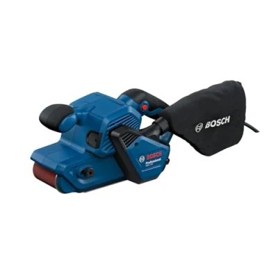 Imagen de Bosch Professional lijadora de banda GBS 750 (motor 850 W, con bolsa para lijado tela, polvo)