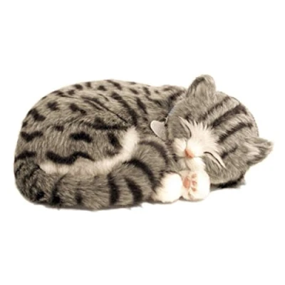 Imagen de Perfect Petzzz Gato Gray Tabby de Peluche, Que Respira
