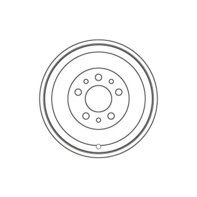 Imagen de TRW DB5023 Tambor de Freno 270mm FIAT: Doblo II Furgón / Familiar, Qubo