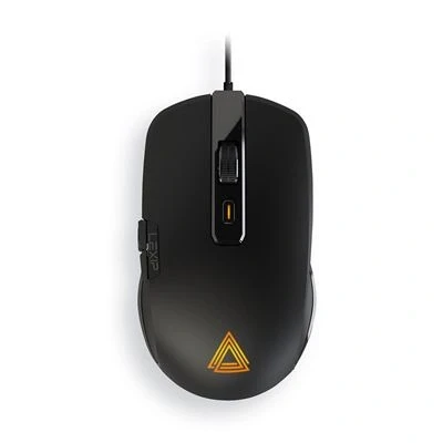 Imagen de Lexip Np93 Alpha Ratón para Juegos con Joystick Interno de 2 Ejes Ultimate Glide Almohadillas cerámica + Peso Ajustable 12 Botones programables