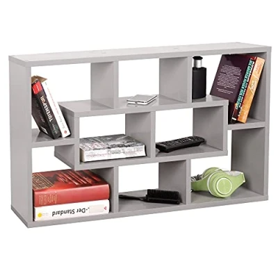 Imagen de RICOO Estanteria Pared 85 x 48 16 cm WM050 PL Estante Flotante Gris Libreria almacenaje
