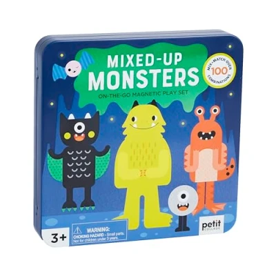 Imagen de PETIT COLLAGE 25 pz, Color Set de Juego magnético Mix + Match Monsters (5055923790106)