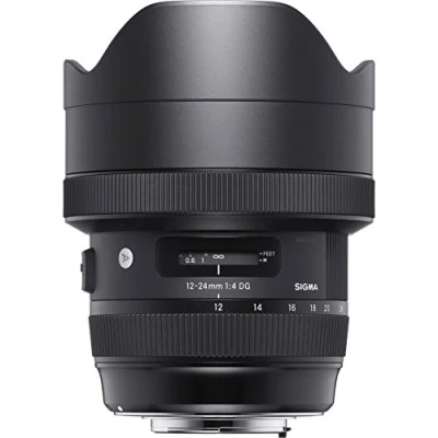 Imagen de Sigma F4 DG AF HSM Art Objetivo para cámara réflex (12 24 mm), Negro