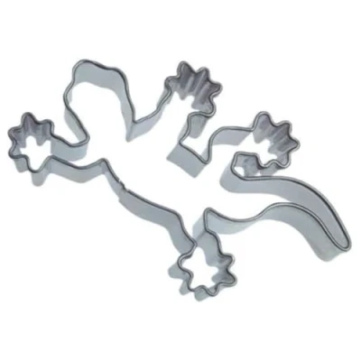 Imagen de Staedter Lagarto Forma Cortador de Galletas, Color Plateado