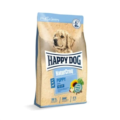 Imagen de Happy Dog NaturCroq Puppy 60514 Alimento Completo con Hierbas para Cachorros de 4 semanas a 6 Meses 15 kg Contenido