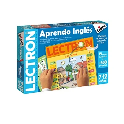 Imagen de Diset Lectron Aprendo Inglés, Juego educativo de asociar preguntas y respuestas a partir 7 años