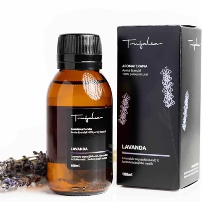 Imagen de Aceite Esencial Lavanda 100% Puro y Natural 100ml Quimiotipado Aromaterapia: Humidificador, Difusor, Spa, Masaje, Baño, Ambientador, Sauna