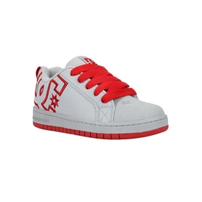 Imagen de DC Shoes Graffik Zapatillas para niños, Talla: 34, Xssr grey red Zapatos