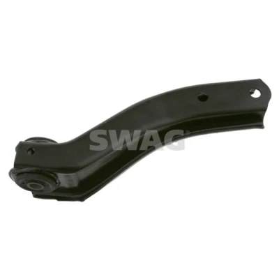 Imagen de SWAG 40 73 0017 Barra oscilante, suspensión de ruedas con apoyo Eje delantero, derecha, debajo Brazo oscilante transversal Chapa acero