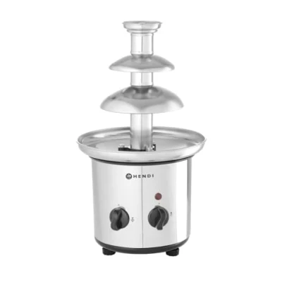 Imagen de HENDI Fuente de chocolate 3 niveles 230V/110W ø210x(H)390 mm, blanco