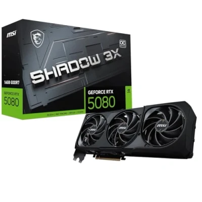 Imagen de MSI GeForce RTX 5080 16G Shadow 3X OC Tarjeta gráfica