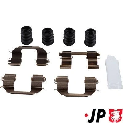 Imagen de JP GROUP 6364002710 Kit de accesorios, pastillas frenos CHEVROLET: Kalos Hatchback, Aveo / Berlina