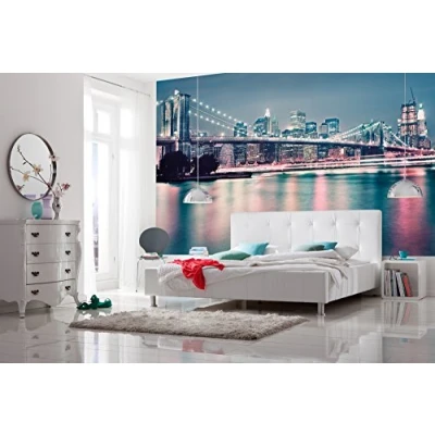 Imagen de Komar 8 731 (368 x 254 cm, mural &quot;Neon Cityscape Scenic, multicolor (8 unidades)