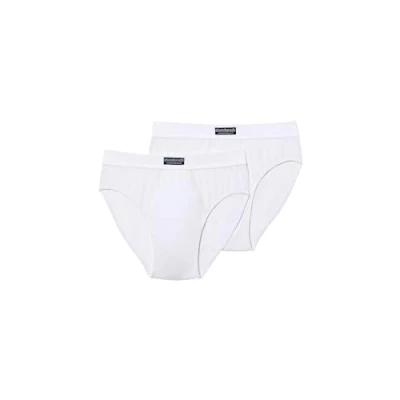 Imagen de Abanderado Slip abierto Línea Ocean Moda mpks Hombre x2, Blanco (Blanco/Blanco), 52