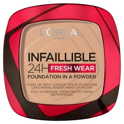 Imagen de L&#039;Oréal Paris Base de Maquillaje en Polvo Compacto Infallible 24H, Tono 120