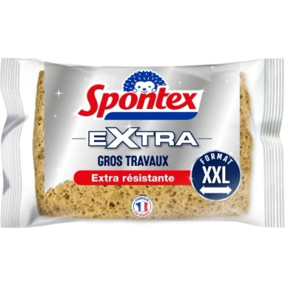 Imagen de SPONTEX Fregona Especial Azulejos XXL 100% microfibra Desgrasa con agua Elimina el 99% de las bacterias Diseños originales Talla