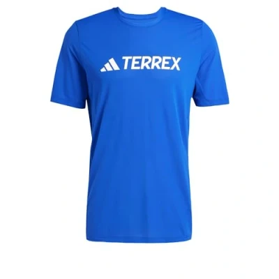 Imagen de Adidas Terrex LOGO TECH Camiseta deportiva, Hombre, Talla: XS, Semi lucid blue