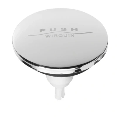 Imagen de Wirquin SP9260 Quick Clac cromo bañera y lavabo Click residuos Push Down Replacement Top Multicolor