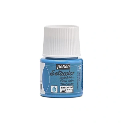 Imagen de Pébéo Pintura Setacolor Tejidos Claros Azul F. 45ml