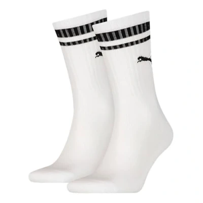 Imagen de Puma CREW HERITAGE STRIPE 2P UNISEX C: white_ T: 35/38