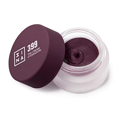 Imagen de 3INA MAKEUP Vegan The Cream Eyeshadow 399 Borgoña Sombra de ojos en crema larga duración Sombras tonos mates y brillantes Alta pigmentación Fórmula waterproof Cruelty Free