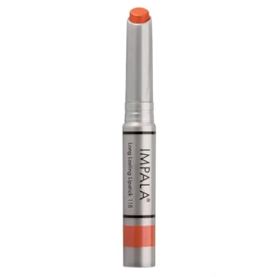 Imagen de Impala Pintalabios Longlasting Color Coral Intenso Metalizado Nº 115 Permanente Barra de labios Larga Duración Labial Hidratante