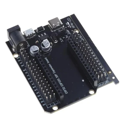 Imagen de ZBIianxer Placa de expansión ESP32 GPIO 30 pines Tipo C USB MicroUSB para DevKitC 32 ESP WROOM Board Pins