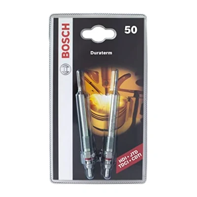 Imagen de Bosch 0250403904 (50) Bujía incandescente Duraterm High Speed Blister lote de 2 unidades para vehiculos con motor diesel
