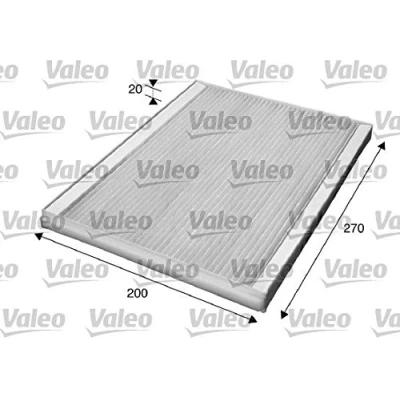 Imagen de VALEO CLIMFILTER COMFORT 715609 Filtro de habitáculo partículas 270 202 20 SUZUKI: Grand Vitara 1 SUV, 2 SUV