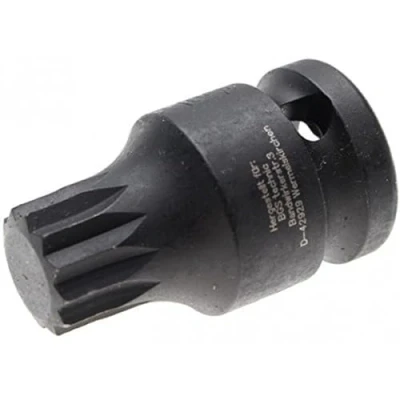 Imagen de BGS 5381 M16 Punta de vaso impacto entrada 12,5 mm (1/2&quot;) dentado múltiple interior (para XZN)